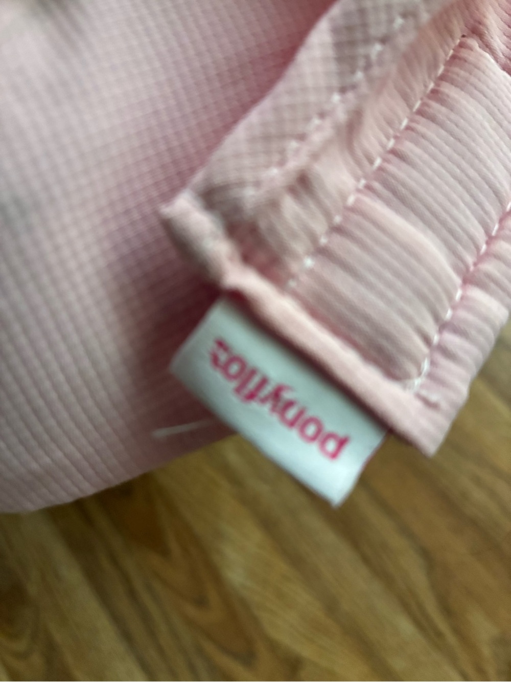 Light Pink Ponyflo Baseball Cap NWOT - Picture 5 of 5